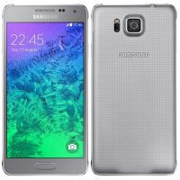 Reconditionné Samsung Galaxy Alpha G850F ( Argent, 32 Go) Débloqué État D'Origine