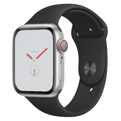 Apple Watch Nike+ Series 4 GPS Silver Aluminium 40MM Black Sport