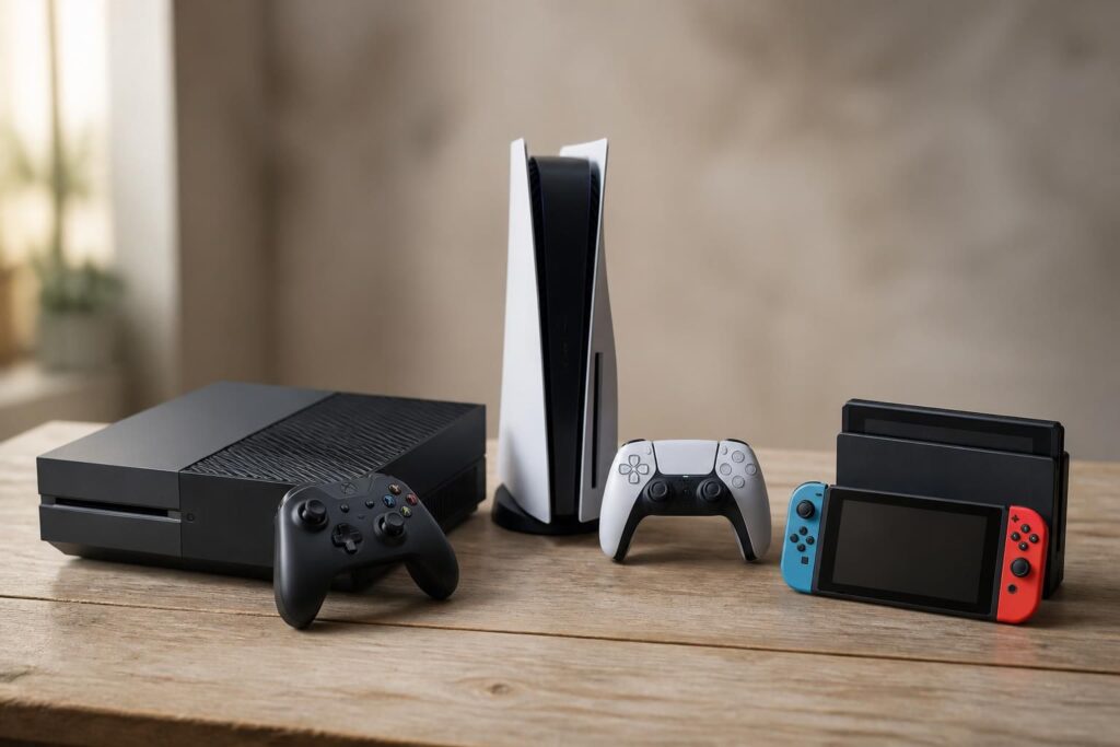 découvrez notre sélection de consoles de jeu reconditionnées : xbox, playstation, et switch d'occasion à prix réduits, garanties et testées pour une expérience de jeu optimale.
