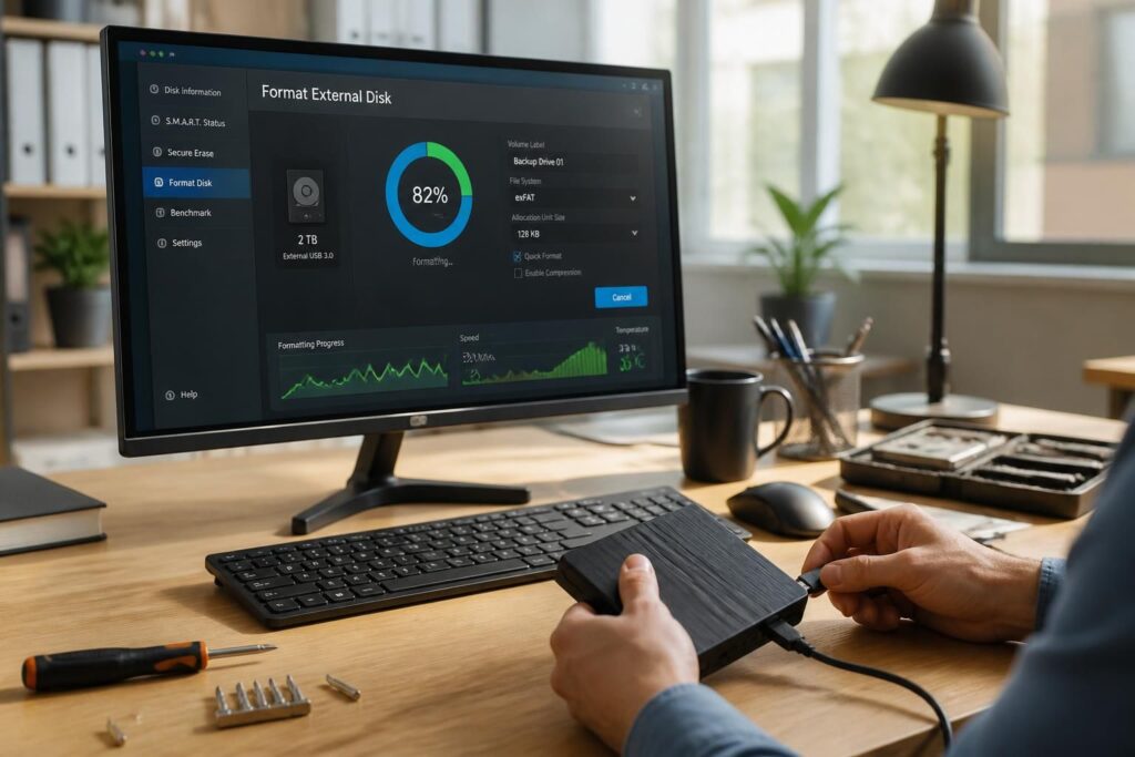 apprenez à formater un disque dur facilement pour optimiser les performances de votre pc et lui offrir une seconde vie.