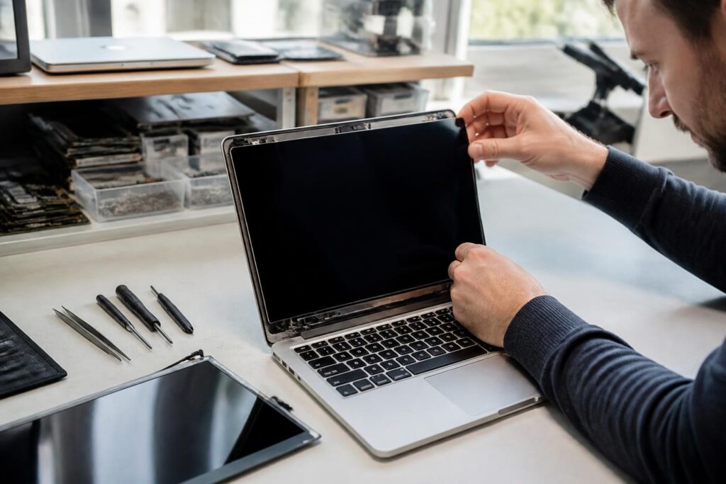 découvrez comment réparer l'écran de votre macbook, les coûts associés, les différentes options disponibles et les situations où il vaut mieux renoncer à la réparation.