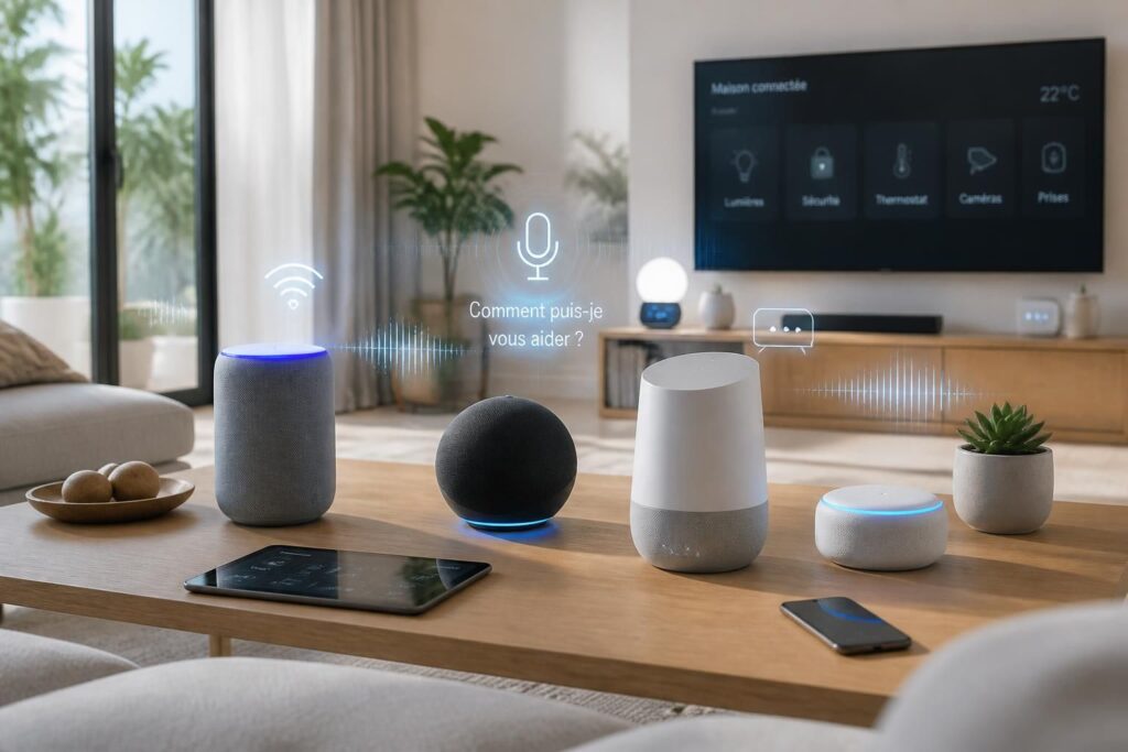 découvrez tout sur les enceintes connectées : qualité sonore, assistants vocaux intégrés et compatibilité avec les écosystèmes domotiques pour une expérience intelligente et immersive.