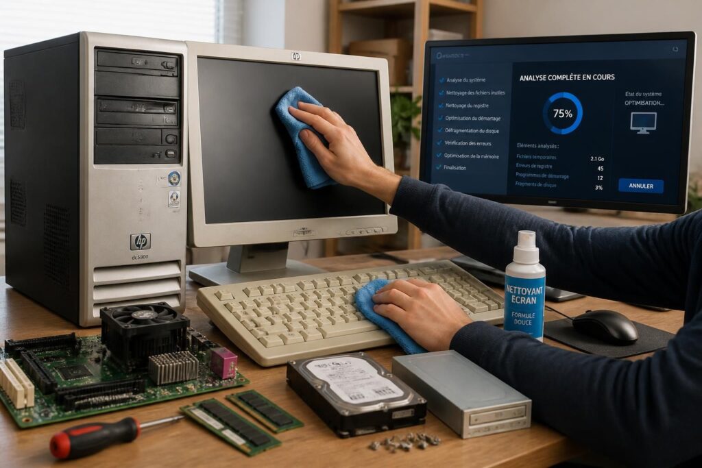 Nettoyer et accélérer un vieux PC avant de le revendre