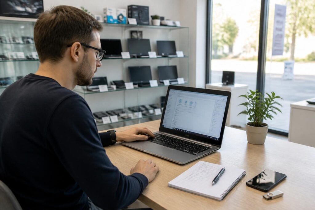 découvrez les points essentiels à vérifier avant d'acheter un ordinateur d'occasion pour faire un choix éclairé et éviter les mauvaises surprises.