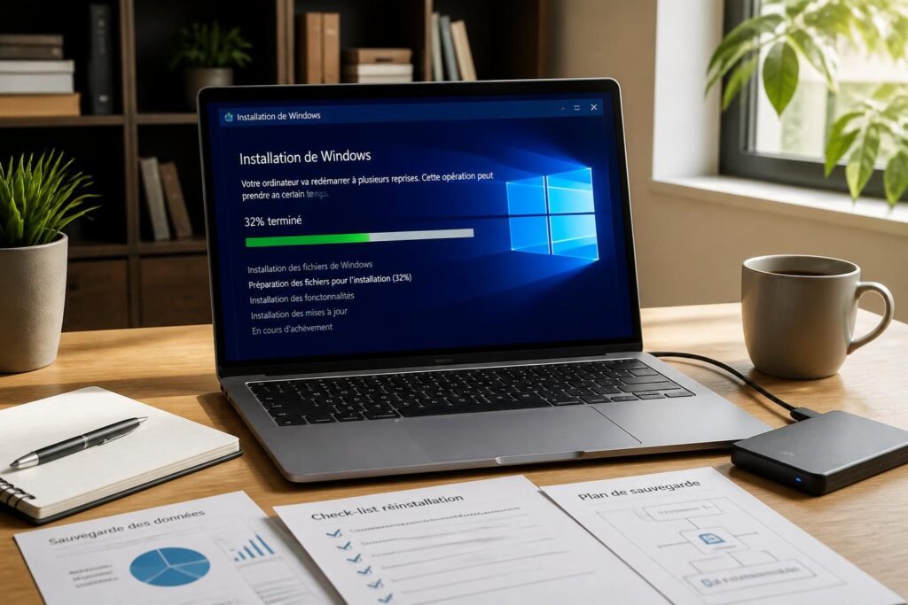 Réinstaller Windows proprement sans perdre ses fichiers