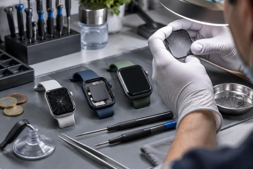 Changer verre Apple Watch : tarifs et conseils pour les modèles SE, série 6 et 7