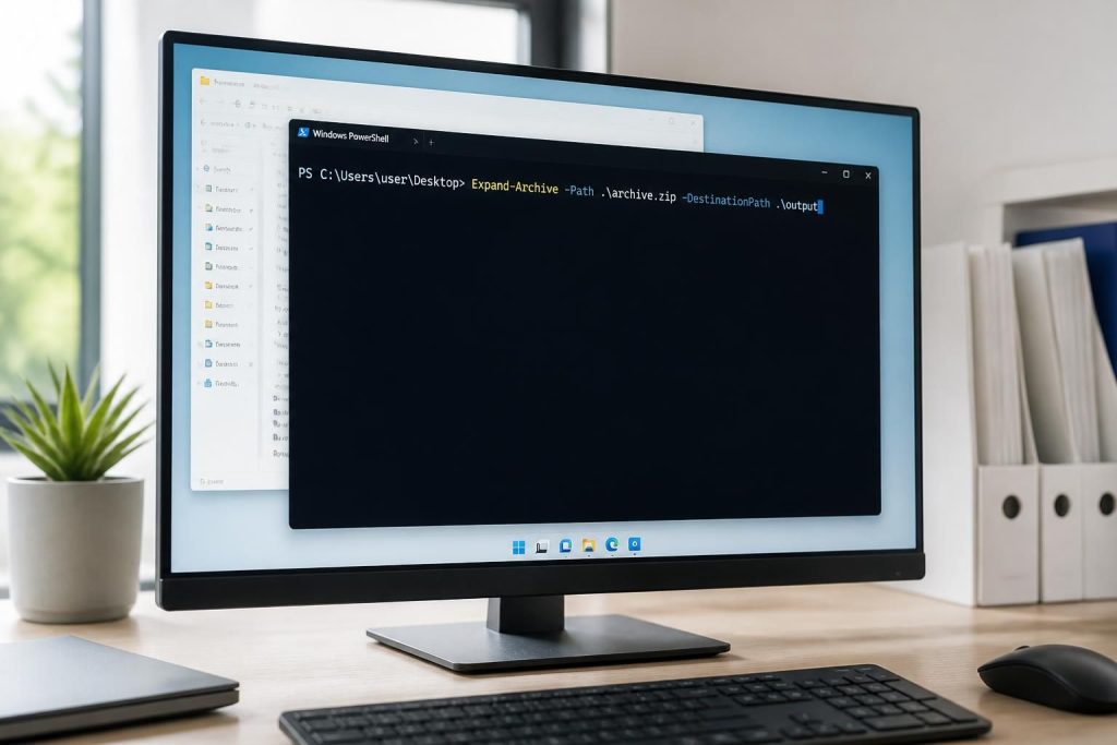 Unzip in PowerShell : comment décompresser vos fichiers facilement en ligne de commande