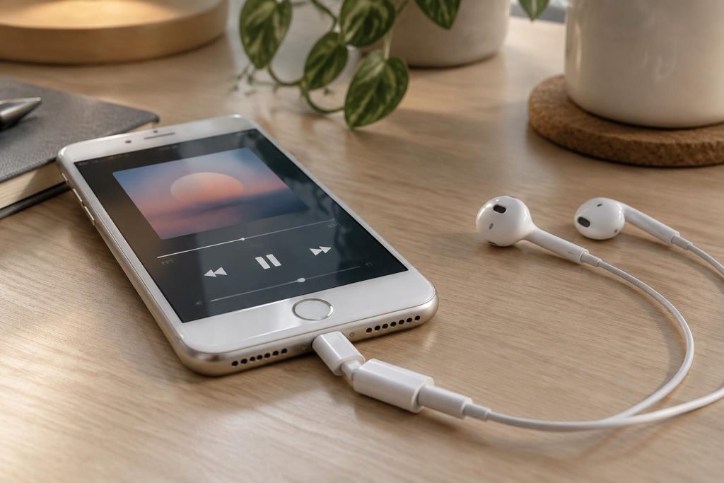 iPhone 8 prise jack : utiliser un adaptateur et profiter de votre casque audio