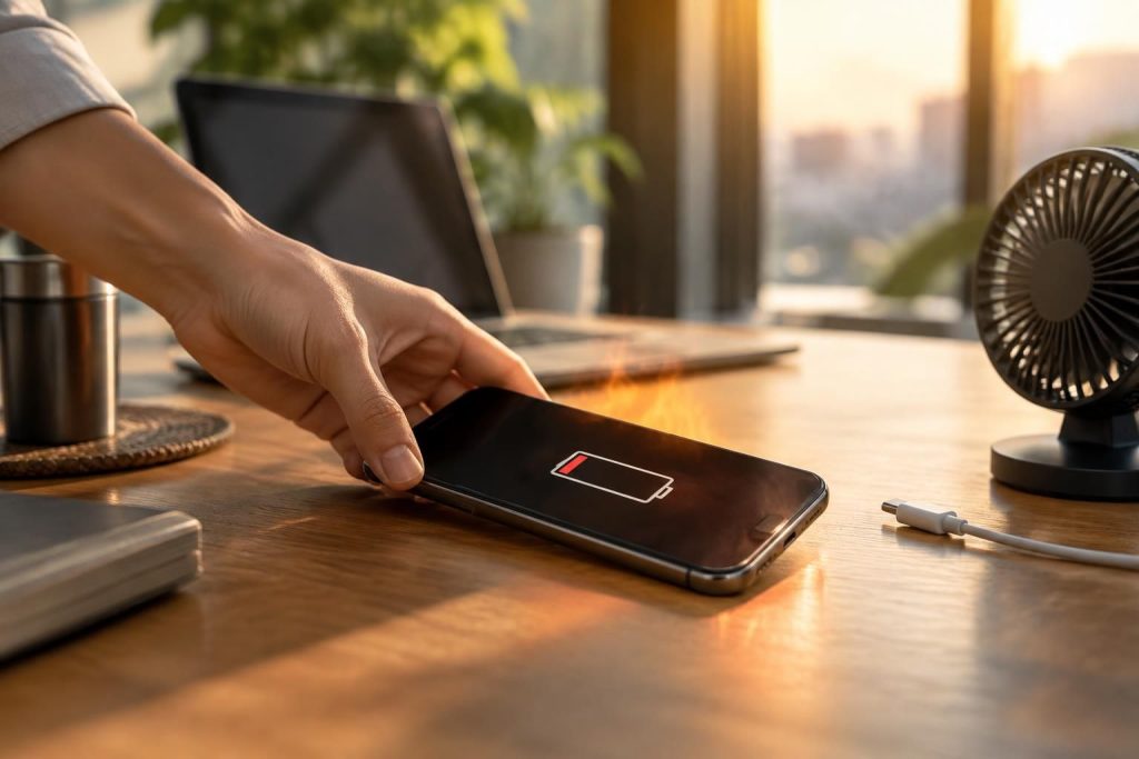 iPhone qui chauffe et batterie qui se vide : causes et conseils pour préserver l’autonomie